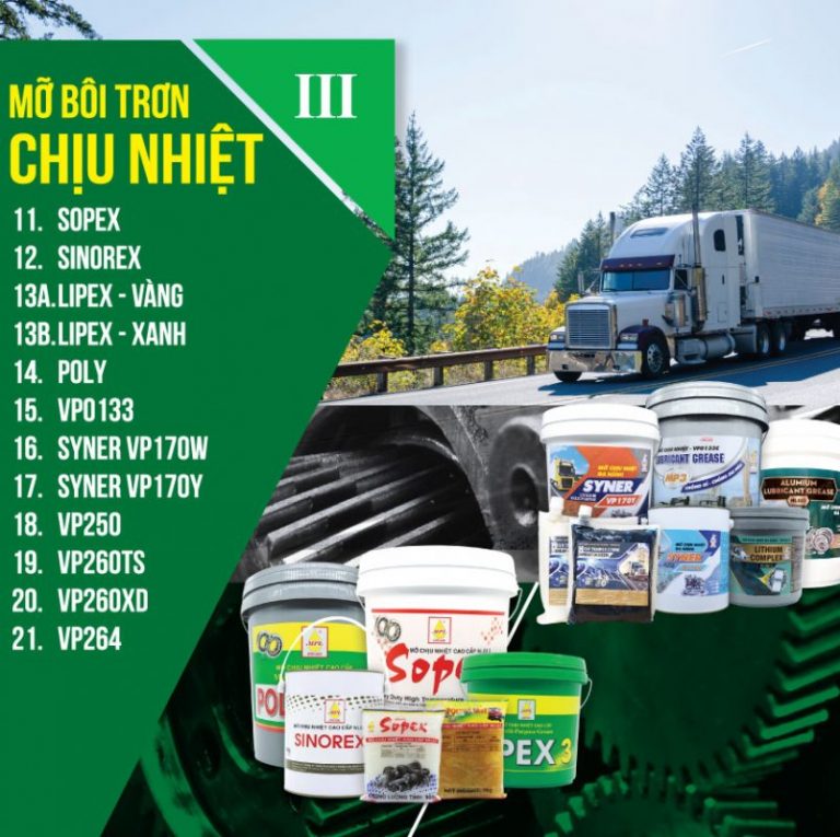 mỡ bôi trơn chịu nhiệt tại tphcm