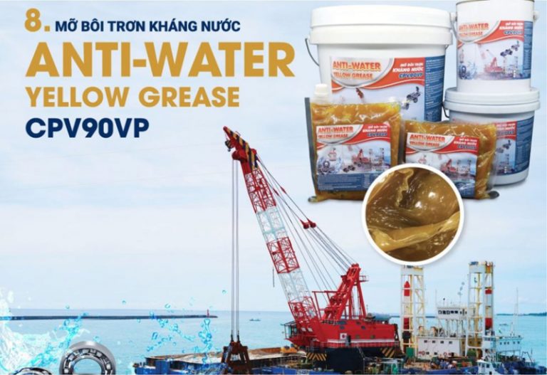 mỡ bôi trơn kháng nước anti water yellow grease