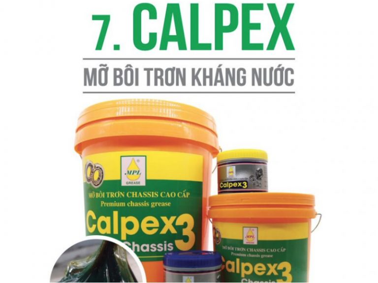 mỡ bôi trơn kháng nước calpex